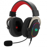 Headset Gamer Redragon Zeus X RGB USB 7.1 Surround Sound Virtual H510-RGB, Preto na KaBuM!
