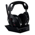 Headset Gamer Sem Fio Astro Gaming A50 LIGHTSPEED + Base Station (Gen 5) Com Tecnologia PLAYSYNC AUDIO, Bluetooth, Preto – 939-002217 na KaBuM!