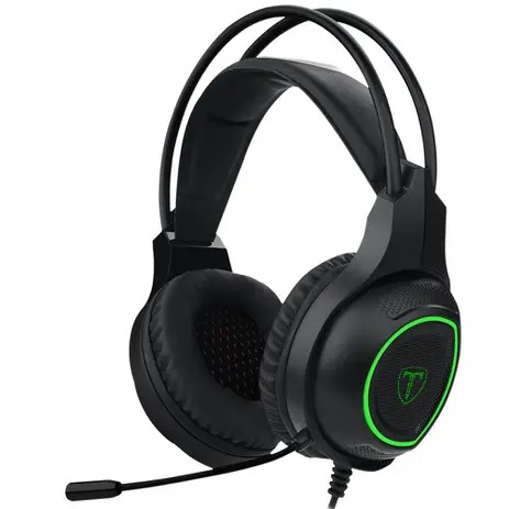Headset Gamer T-Dagger Atlas, Drivers 40mm, Preto e Verde – T-RGH201 na Magazine Luiza