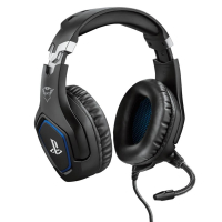 Headset Gamer Trust GXT 488 Forze Para PS4, Oficial PlayStation, Drivers 50mm, P2 - 23530 na KaBuM!