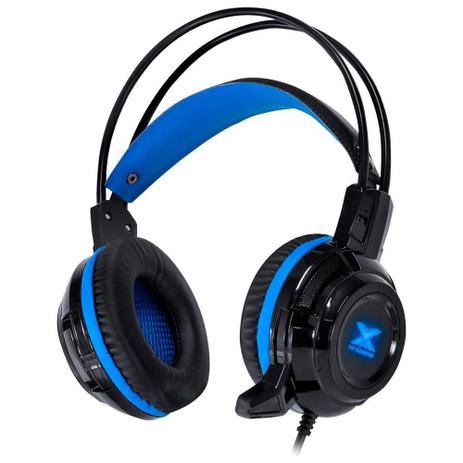 Headset Gamer Vinik VX Gaming Taranis V2, Drivers 40mm, Preto e Azul – 29870 – Magazine na Magazine Luiza