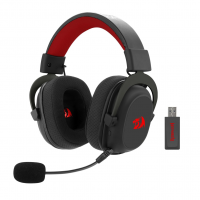 Headtset Gamer Redragon Zeus Pro, Surround 7.1, Cabo USB-C Removível, Wireless, C/Microfone, Preto - H510-PRO na Amazon