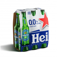 Heineken Cerveja Lager Sem Alcool, Long Neck 330ml, Pack 6 Unidades na Amazon