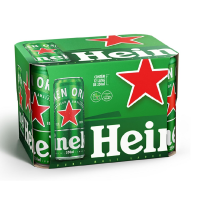Heineken Cerveja Pilsen, Lata 350ml, Pack 12 Unidades na Amazon