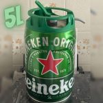 Heineken – Barril de Cerveja 5L na Amazon
