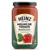Heinz Molho De Tomate Rústico Basílico Em Vidro, 320G na Amazon