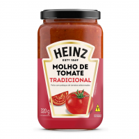 Heinz Molho De Tomate Rústico Tradicional Em Vidro, 320G na Amazon