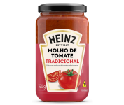 Heinz Molho de Tomate Rústico Tradicional em vidro, 320g na Amazon