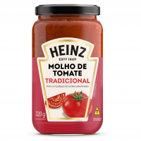Heinz Molho De Tomate Rústico Tradicional Em Vidro, 320G na Amazon