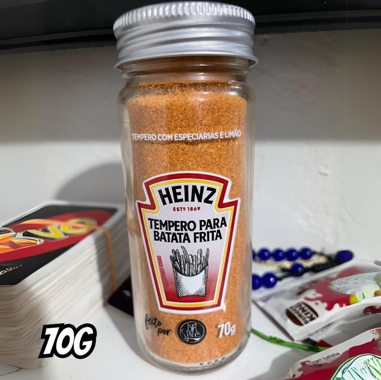 Heinz Tempero Para Batata Frita Vidro 70G na Amazon