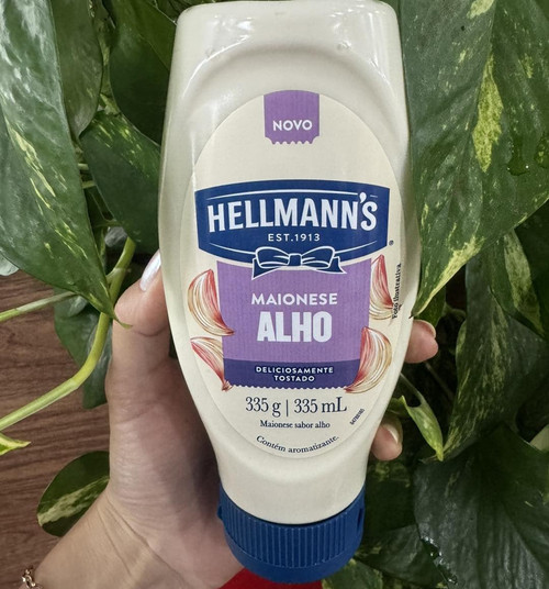 Hellmann’s Maionese Alho 335gr na Amazon