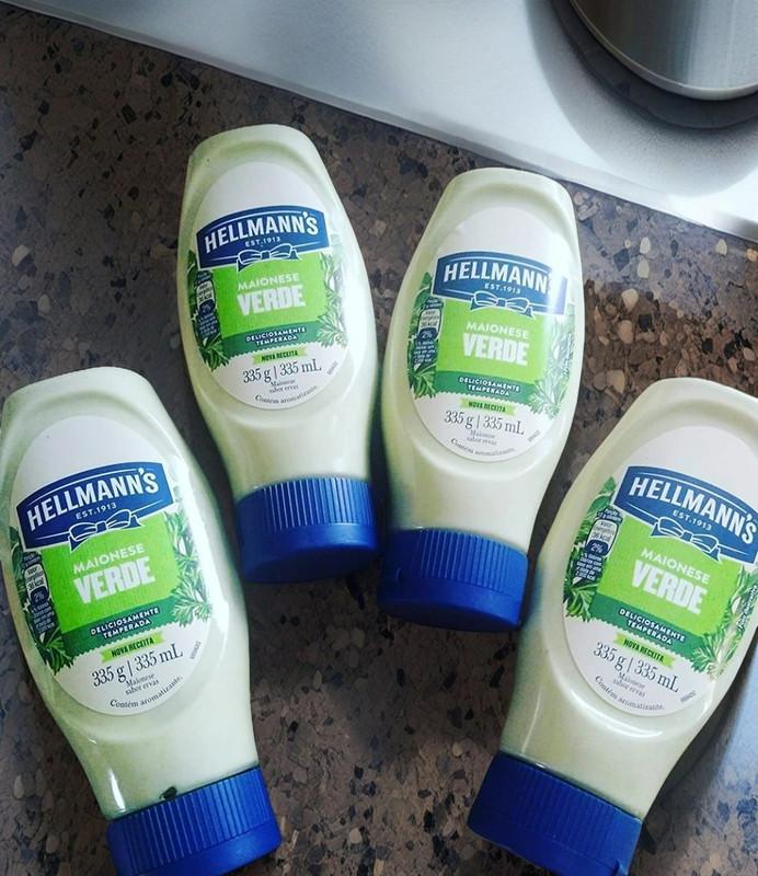 Hellmann’s Maionese Verde 335g na Amazon