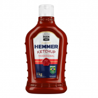 Hemmer Ketchup Tradicional Bisnaga 1kg na Amazon