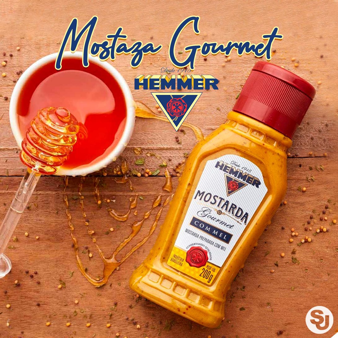Hemmer Mostarda Com Mel Gourmet 200G na Amazon
