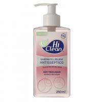 Hi Clean Sabonete Líquido Antisséptico Para Corpo E Mãos 94% Vegetal E Mineral 250Ml na Amazon