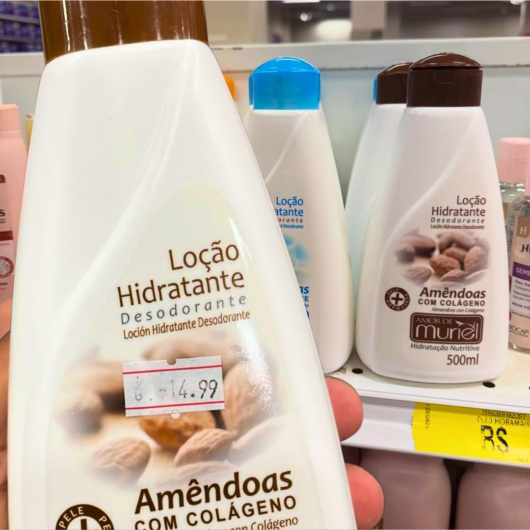 Hidratante Corporal Amor Amêndoas, Muriel, 500 ml, Muriel, 500 Ml na Amazon