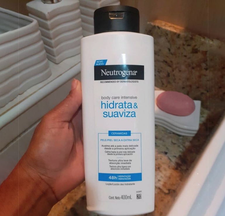 Hidratante Corporal Body Care Intensive Hidrata & Suaviza 400ml, Neutrogena na Amazon