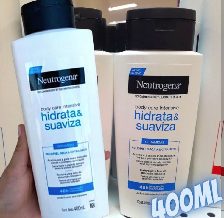 Hidratante Corporal Body Care Intensive Hidrata & Suaviza 400ml, Neutrogena na Amazon