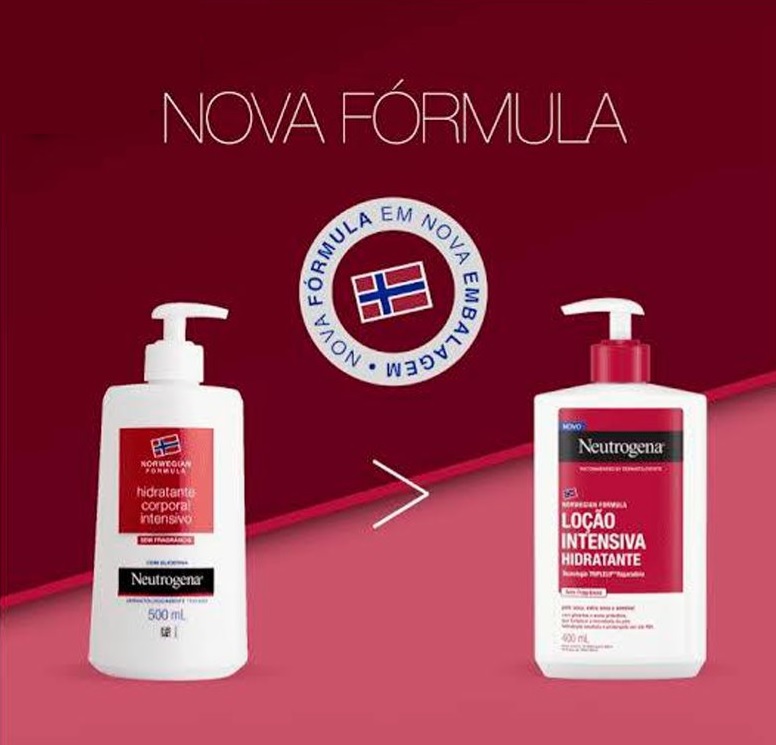 Hidratante Corporal Neutrogena Norwegian Formula Intensivo com Fragrância 400ml na Amazon