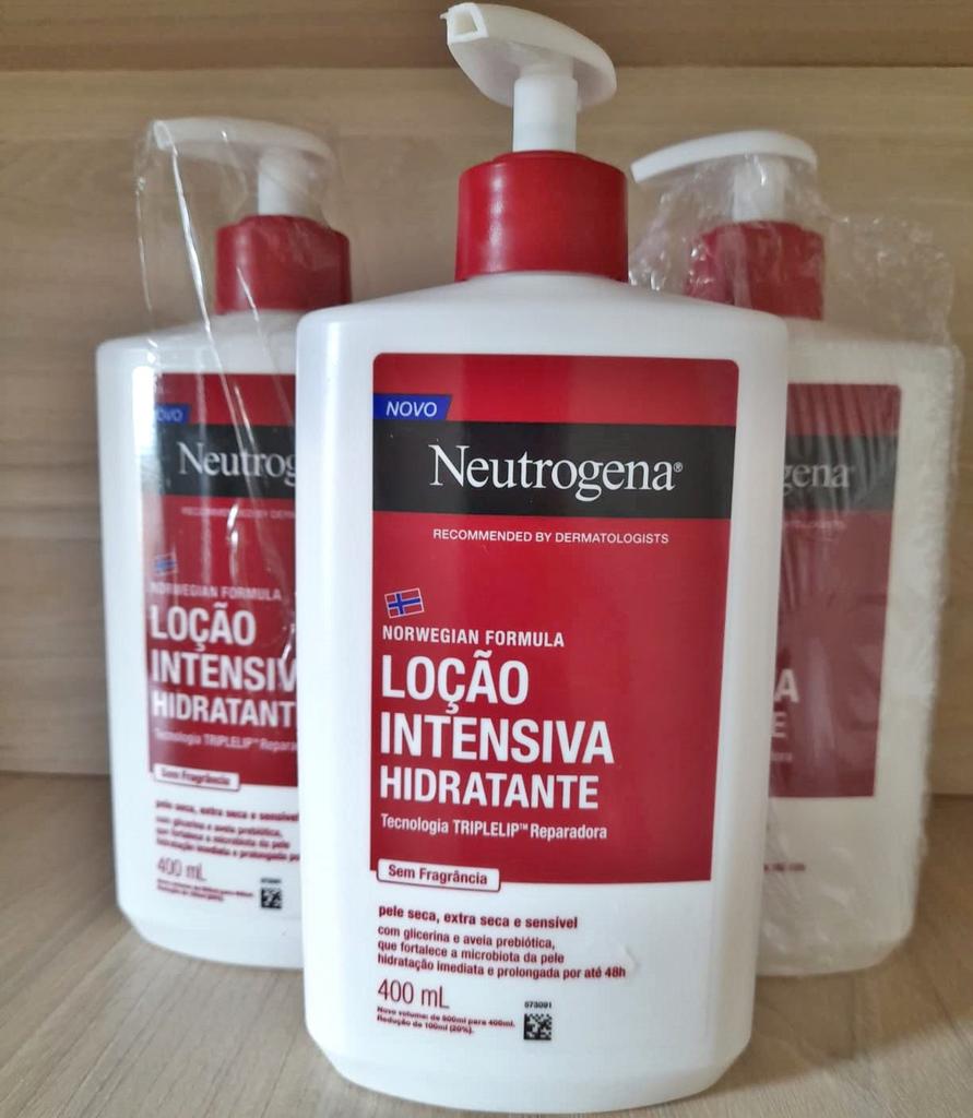 Hidratante Corporal Neutrogena Norwegian Formula Intensivo sem Fragrância 400ml na Amazon