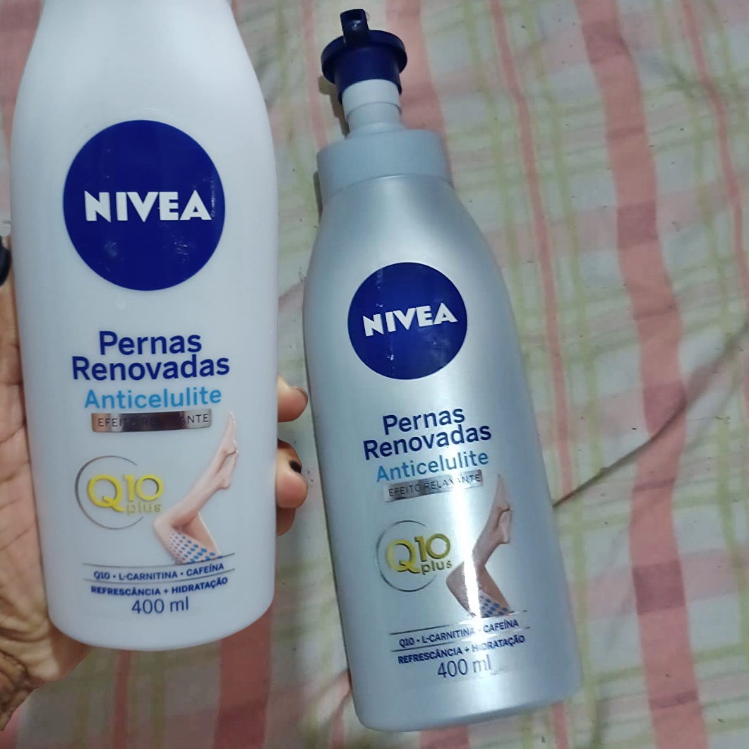 Hidratante Desodorante NIVEA Q10 Plus Pernas Renovadas Anticelulite 400ml na Amazon