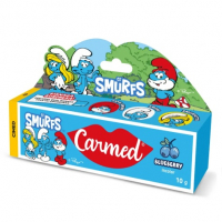 Hidratante Labial Carmed Smurfs 10g na Pague Menos