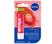 Hidratante Labial Morango Shine 4,8g – NIVEA na Amazon