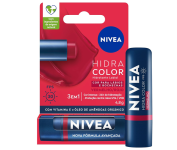 Hidratante Labial NIVEA Hidra Color Vermelho FPS 30 4,8g na Amazon