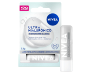 Hidratante Labial Ultra Hialurônico 5,2g, Hidratação Profunda 24h, Lábios Macios, Ácido Hialurônico, Efeito Volume – NIVEA na Amazon