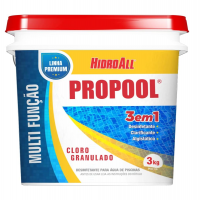 HidroAll Balde Cloro Granulado Propool 3 Em 1 | 3 Kg na Amazon