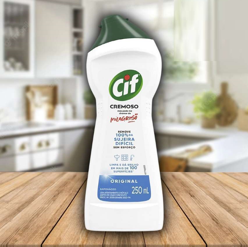 Higienizador Cremoso Cif Original 250 ml na Amazon