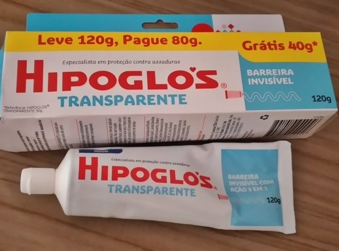 Hipoglós Transparente 120G, Hipoglós na Amazon