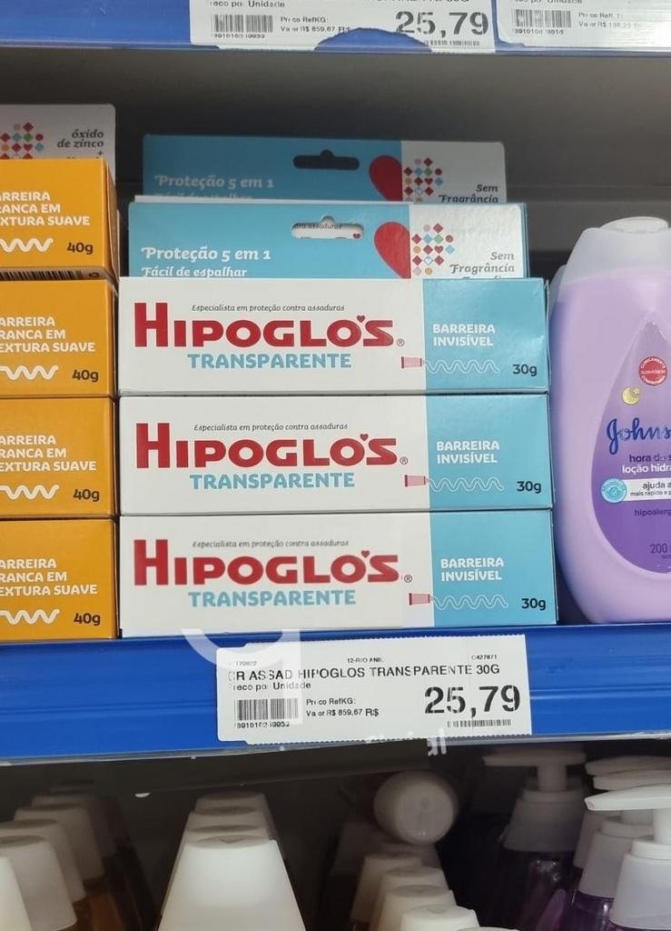 Hipoglós Transparente 30G na Amazon