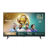 Hisense Smart TV UHD 4K DLED 58" Polegadas 58A6N Com HDR10+ Dolby Vision Game Mode na Amazon