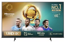 Hisense Smart TV UHD 4K DLED 65″ Polegadas 65A6N com HDR10+ Dolby Vision Game Mode Controle por Voz Alexa Built-In AirPlay na Amazon