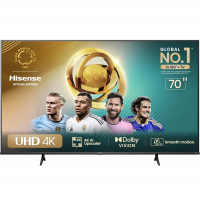 Hisense Smart TV UHD 4K DLED 70" Polegadas 70A6N Com HDR10+ Dolby Vision Game Mode Controle Por Voz Alexa Built-In AirPlay na Amazon