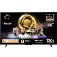 Hisense Smart TV UHD 4K Mini LED 55" Polegadas 55U6N na Amazon