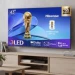 Hisense Smart TV UHD 4K QLED 43″ Polegadas 43Q6Q com HDR10+, Dolby Atmos, Sports Mode, Game Mode Plus e Compatível com Alexa na Amazon