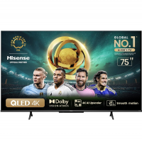 Hisense Smart TV UHD 4K QLED 75" Polegadas 75Q6N Google TV Com HDR10+, Dolby Atmos, Modo Esporte... na Amazon