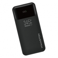 H'maston YD-57 Power Bank 30000mah Portátil De Banco De Potência De 34.5W Com 4 Fios na Shopee