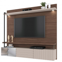 Home Suspenso Colibri Atalaia Para TV De Até 70” Com 1 Prateleira E 3 Portas na Casas Bahia