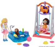 Hora de Brincar 2 Amigas, Polly Pocket, Mattel na Amazon