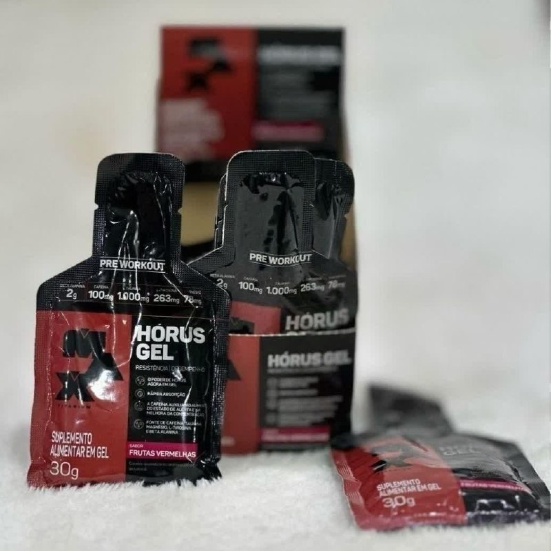 Hórus Gel Display (10 sachês 30g), Frutas Vermelhas na Amazon