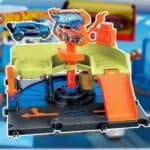 Hot Wheels City Pista de Brinquedo Lava-rápido da Cidade para crianças a partir de 4 anos na Amazon