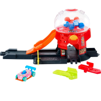 Hot Wheels City Pista De Brinquedo Loja De Doces Para Crianças A Partir De 3 Anos na Amazon