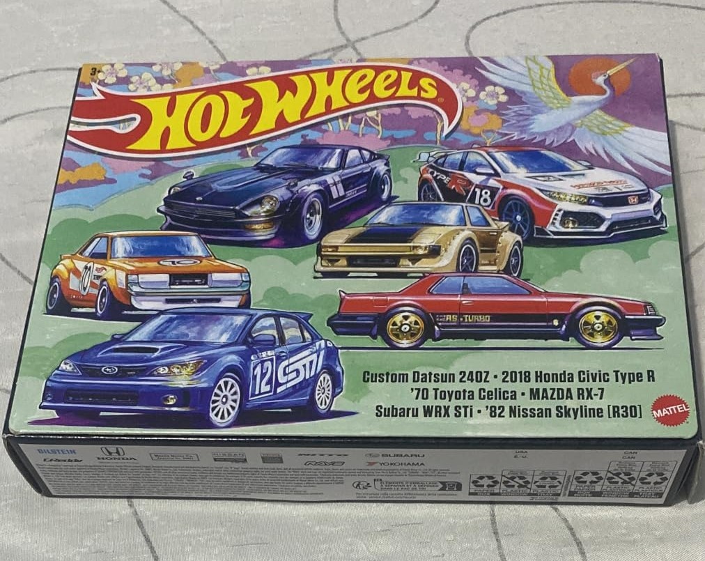 Hot Wheels Collector Veículo de brinquedo Bundle japonês/europeu na Amazon