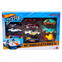 Hot Wheels Diecast Veículo De Brinquedo Let's Race Embalagem Com 10 Carros na Amazon
