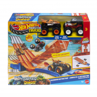 Hot Wheels Monster Trucks Pista De Brinquedo Corrida De Destruição Para Crianças A Partir De 4 Anos na Amazon