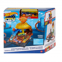 Hot Wheels Pista De Brinquedo Lanchonete De Hambúrgueres, Multi na Amazon