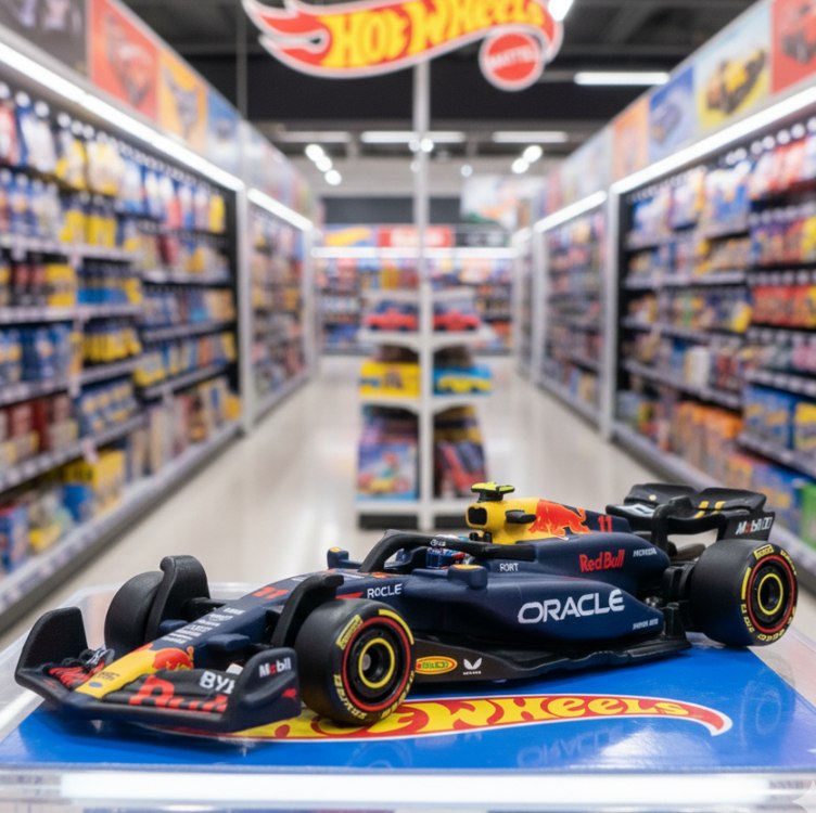 Hot Wheels Premium Fórmula 1 de Coleção Escala 1:64 Miniatura Die-Cast Oracle Red Bull Racing RB20 (Sergio Perez) na Amazon